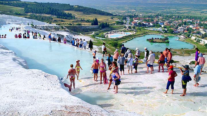 Calcium Travertines of Pamukkale