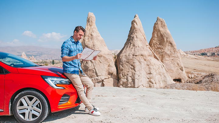 Cappadocia trip with a rental car
