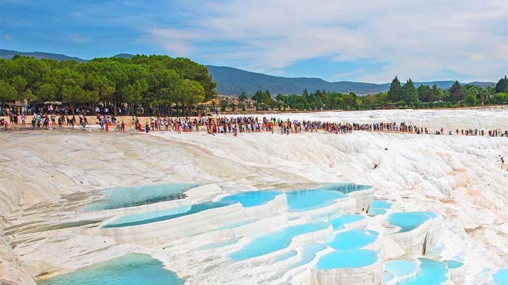 Calcium Travertines of Pamukkale