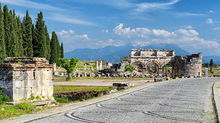 Ruins of ancient Hierapolis